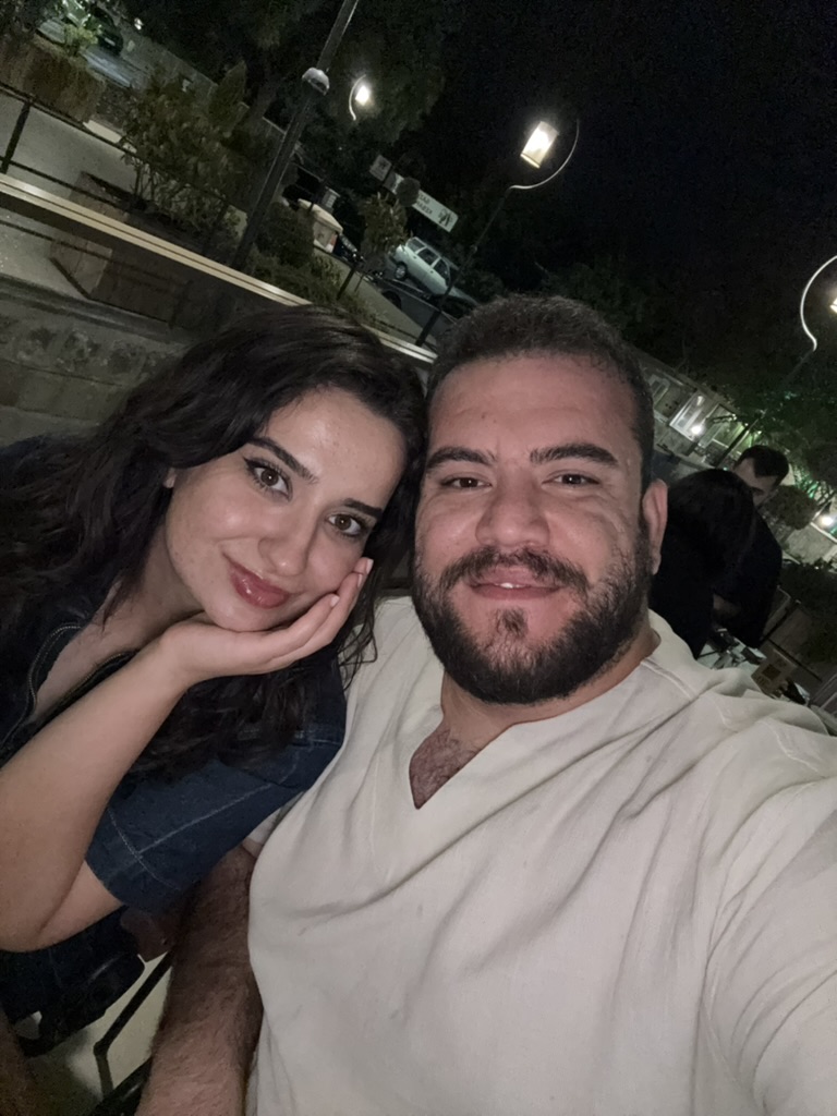 Sedef ve Berkin birlikte çekildiği gece fotoğrafı